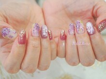 ネイルローズ(NAIL Rose)/紫陽花ネイル