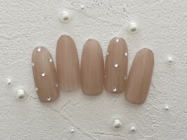 オフィスネイル　シンプルネイル