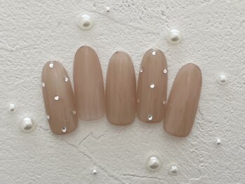 プティ アイビューティ 北浜店(peTiT eyebeauty)/オフィスネイル シンプルネイル