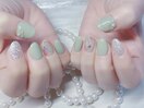 春ニュアンスネイル