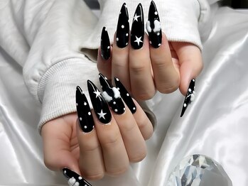 リンネイル 新大久保店(Rin Nail)/#待ち込みデザインOK　#付け放題