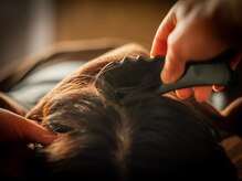 リーフ(Leaf)の雰囲気(ヘッドスパはおでこ、耳裏も組合せ、目の疲れ肩こり改善に)