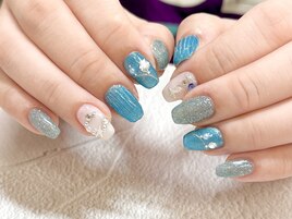 ブルーネイル★