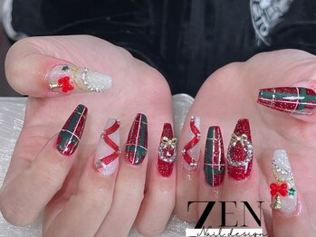 ゼン ネイル デザイン 池袋(ZEN NAIL DESIGN)/* 長 さだしやり放題×つけ放題