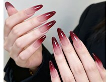 蝶々ネイル butterfly nail【長さだし/持ち込み/マグネット/ワンホン/付け放題/定額】