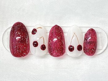 ネイルビジョルノ つくばみどりの店(Nail Begiorno)/定額デザイン さくらんぼネイル