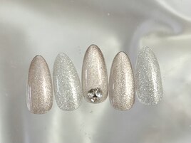 シンプルネイル¥8500~ No.9