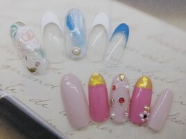 メタリックｘ上品ネイル