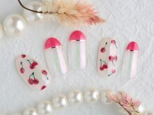 ソウ 難波店 nail salon Sou/韓国風☆チェリーnail
