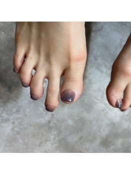 アリーマーケット リル(ALLEY MARKET .lil)/フットフラッシュパウダーグラデ