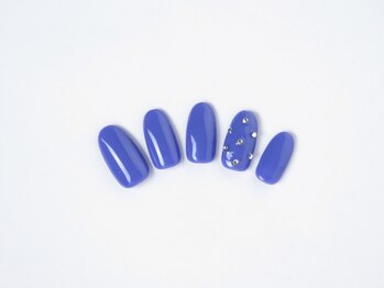 ネイルサロンディーバ 塚口店(Diva)/One color plus(ストーン)