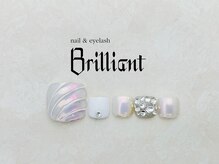 ネイルアンドまつげエクステのお店 ブリリアント 草加(Brilliant)/Foot 　定額11000円コース