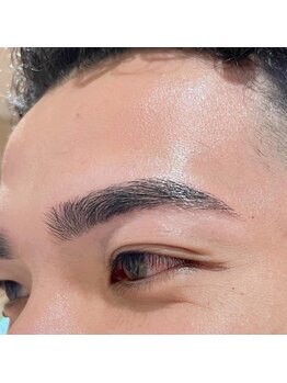 ビューステージ アイブロウサロン 岡山/キリッとメンズデザイン!