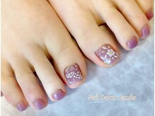 ジャミーラ(Jamila)/手描きアート＋ワンカラー