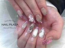 ネイルプラザ 河原町OPA店(NAIL PLAZA)/ミラーフレンチ