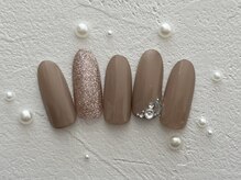 プティ アイビューティ 北浜店(peTiT eyebeauty)/シンプル　オフィスネイル