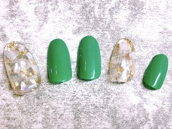 ファボ ネイル(FAV NAIL)/選べるデザイン★SILVER¥6,500