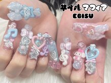 ネイルマフィア 恵比寿(NAIL MAFIA)/量産地雷/ゴテゴテ/長さだし