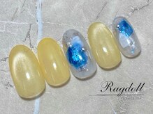 ネイルアンドアイラッシュ ラグドール 東海大学前店/【秋キャン】マグネットネイル