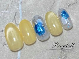 【秋キャン】マグネットネイル