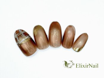 エリクサーネイル 神田(Elixir Nail)/シンプル / クーポン使用