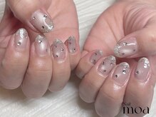 モア(moa)/マグネット　ラメフレンチ