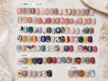 ヴォーグ 本店(VOGUE)/2026年フット親指アート