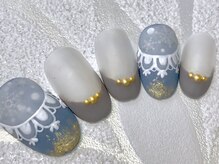 ビービーネイル(BB)/レース風ネイルアート