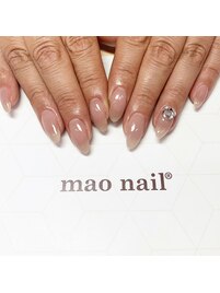 mao×ビジュー盛り