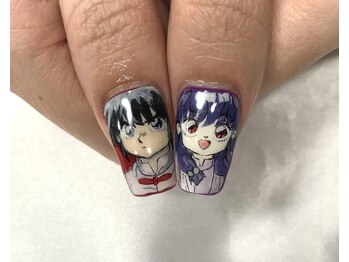 ケーエヌ(KN)/キャラクター痛ネイル