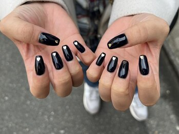 ラフィーナ(RAFFINA)/長さ出し×ブラック×ハート