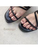 フラミンゴ(flamingo)/マグネットネイル