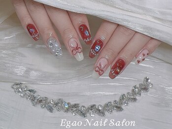 エガオネイルサロン 錦糸町店(EGAO NAIL SALON)/♪新年持ち込みデザイン♪