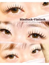 マーキュリーカール RIGOLETTO久喜店内(Mercury Curl)/バインド×フラット140本