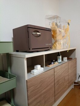 サロンつきさゆ/備品