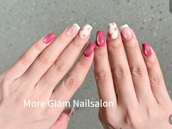 モアグラム 銀座店(More Glam)/花ネイル