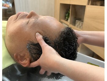 ヘッドスパ×シェービングBarBer MINATOの写真/リニューアルオープン¥5500~【ヘッドスパ×シェービング】が人気♪頭浸浴や毛穴メニュー組み合わせも◎
