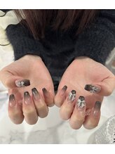 クリア(Clear)/黒グラデ