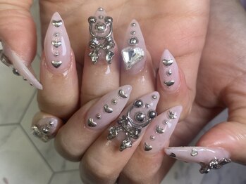 だんごバレエ団202/ピンク×シルバー