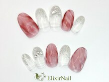 エリクサーネイル 池袋(Elixir Nail)/定額a シンプル/クーポン使用