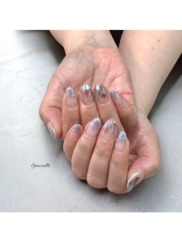 グランチュール(Grantulle)/クリア夏ネイル