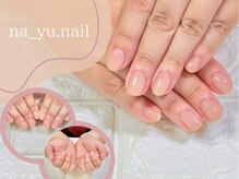 ナユネイル(na_yu.nail)/自爪風クリアネイル 296