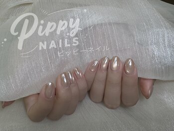ピピーネイルズ 新宿(PIPPY NAILS)/マグネット×オーロラ