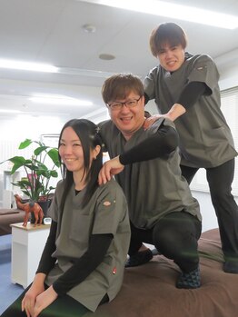 らくーだの写真/【ザザシティ徒歩3分】男性のお客様も大満足の「深くて強い圧」に自信あり！もみほぐし/ヘッドスパ/フット