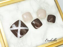 アンベリール 横浜店(Embellir)/(718)クロスラインネイル