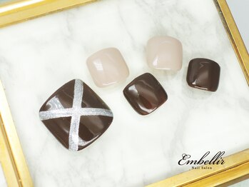 アンベリール 横浜店(Embellir)/(718)クロスラインネイル