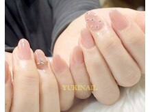 ユキネイル(YUKINAIL)/【ジェルネイル】ちゅるネイル