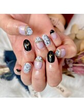 ラカ 長野駅前本店(LaKa)/ツイードネイル