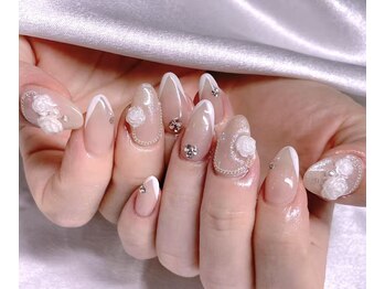 エムズ ネイルサロン(M2)/変形フレンチオフィスネイル