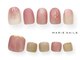 マリーネイルズ 大阪梅田店(MARIE NAILS)の写真/★オフ込みsimple design course¥6600！可愛いくてシンプルだけでは満足できない方に♪手足同時施術OK♪